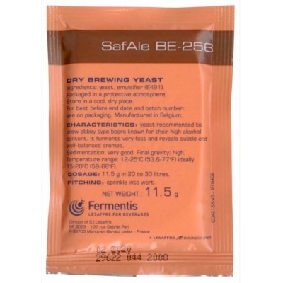 Купить SAFALE BE-256 11,5 г, дрожжи пивные, Fermentis, Франция.