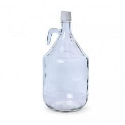 Бутыль стеклянная 3 литра, с крышкой, Россия