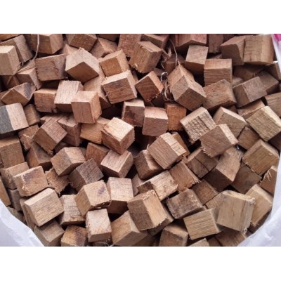Купить дубовые кубики для дистиллятов без обжарки (Кавказ), 100 г