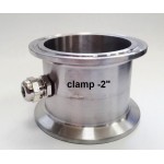 Вставка Clamp 2 с нипелем под термометр.
