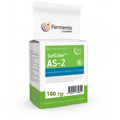 Купить Fermentis Safcider AS-2 100 грамм (Бельгия) дрожжи для сидра.