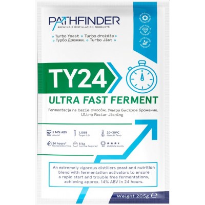 Pathfinder "24 Ultra Fast Ferment", cпиртовые дрожжи,  205 г
