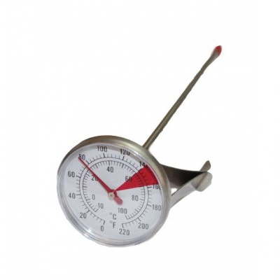 Купить Термометр аналоговый 30 см с клипсой 0..110 С