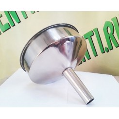 Воронка нержавеющая сталь AISI-304, 20 см